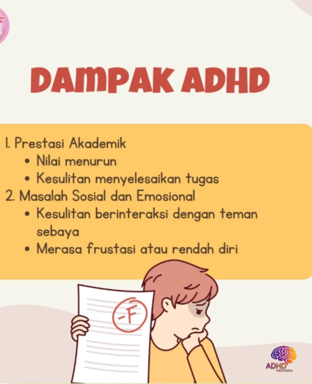 Dampak ADHD terhadap Proses Belajar Anak di Kota Pagar Alam