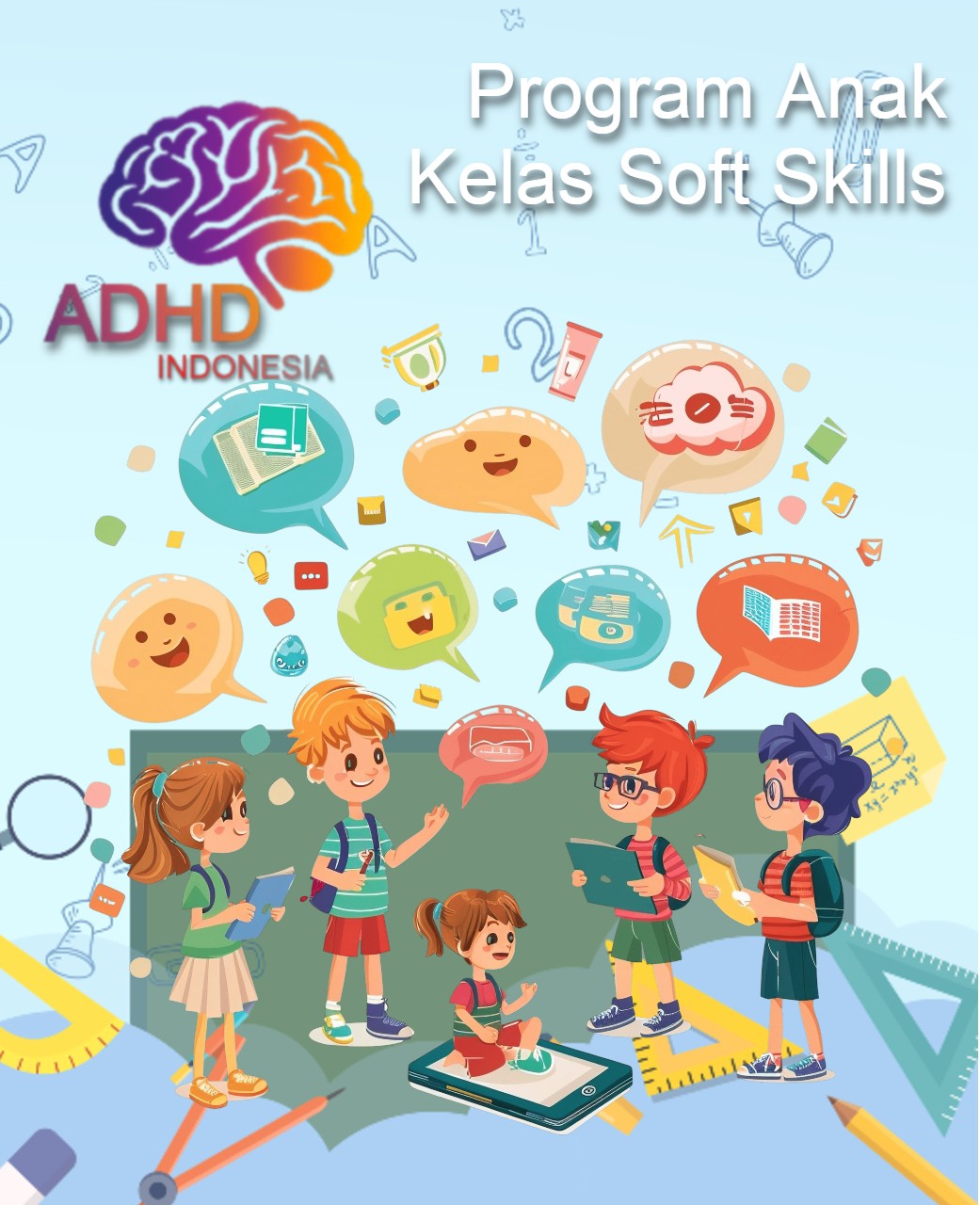 Program ADHD Indonesia Kota Pagar Alam Kelas Soft Skills Anak ADHD